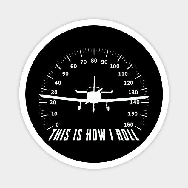 Pilot Funny Aviation Lover Quotes Airplane Enthusiast Magnet by Visual Vibes